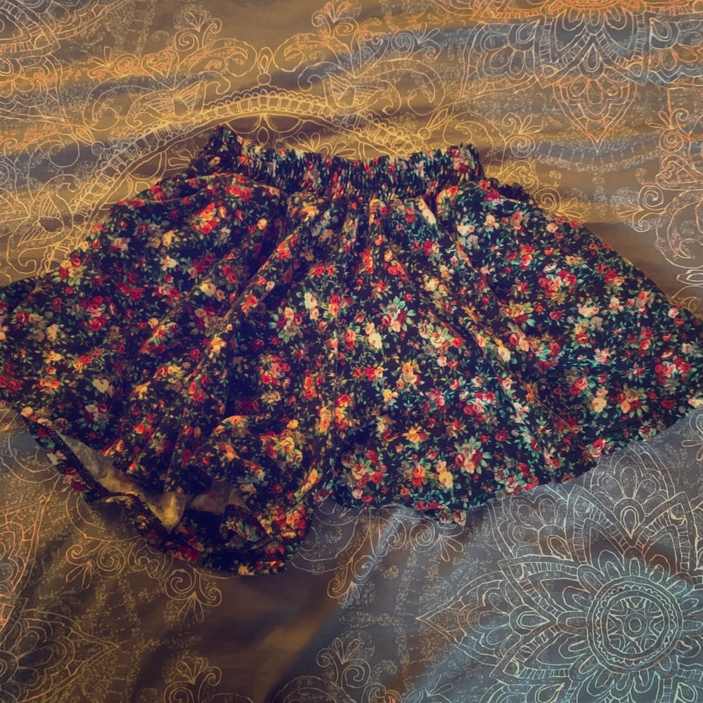 Floral Skort